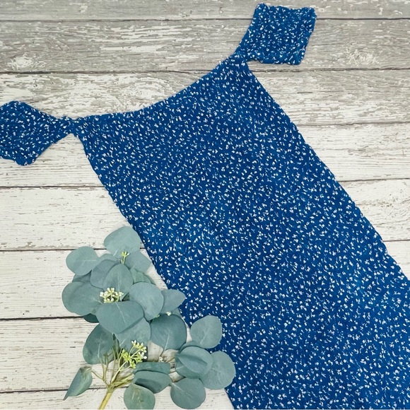 Auguste Floral Smocked Bodycon Mini Dress - Picture 1 of 7